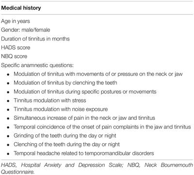 Prognostic Indicators for Positive Treatment Outcome After Multidisciplinary Orofacial Treatment in Patients With Somatosensory Tinnitus